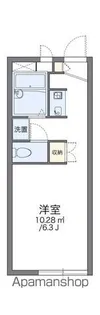 レオパレスコーラルⅡ【1階】の間取り