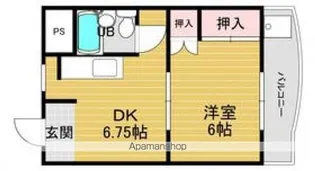 倉敷サンコーポ【2階】の間取り