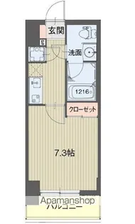 ライブコート泉【11階】の間取り