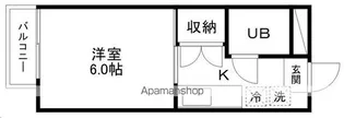 BLOOM 01【206号室】の間取り