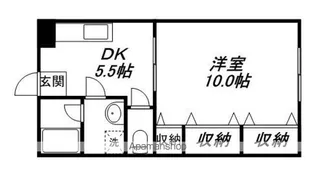 エムズクレスト【102号室】の間取り