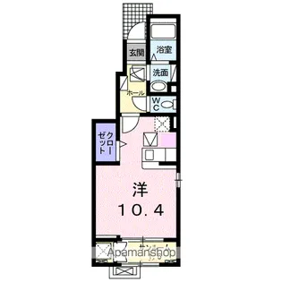 エレガンスヒル【1階】の間取り