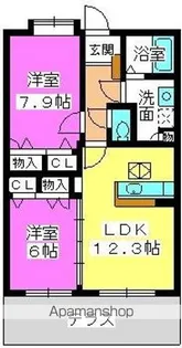 プロスパー20【1階】の間取り
