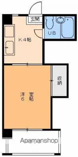 門田ビル【4階】の間取り