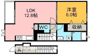 グランツ今伊勢【2階】の間取り