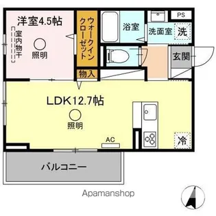サン ベノア【2階】の間取り