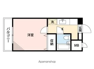 河村レジデンス【403号室号室】の間取り