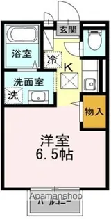 セジュールAOTA【101号室】の間取り
