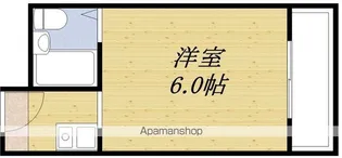 リブ山手【3階】の間取り