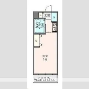 サンハイツ習志野【4階】の間取り