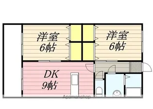 クインズコート【2階】の間取り