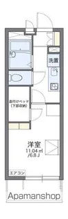 レオパレスグリーンシャルマン【2階】の間取り
