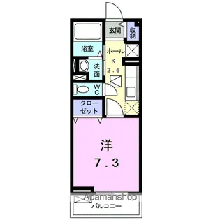 メトロポリタン 2【1階】の間取り