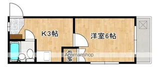 MICHIROOM長束【3階】の間取り