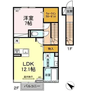 ジェントリー【2階】の間取り
