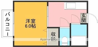 メゾンDEリトルⅡ【206号室】の間取り