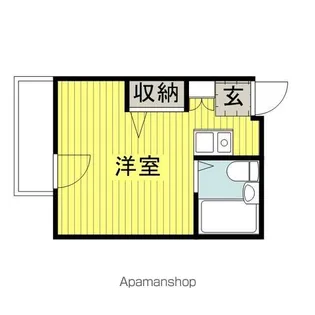 アンタント相原【1階】の間取り