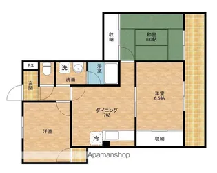 ルミエールマゴジⅣ【302号室】の間取り