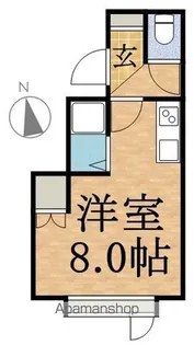 アーバンポエム澄川【210号室】の間取り