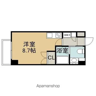 IARIM車道(イアリムクルマミチ)【6階】の間取り