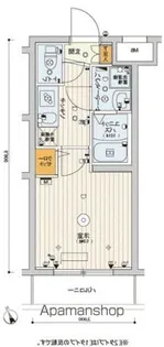 スカイコートパレス鷺沼【406号室号室】の間取り