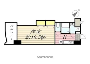 ロイヤル博多駅前【7階】の間取り