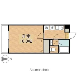 ヴィラ秋留野【4階】の間取り