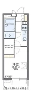 レオパレス大智【3階】の間取り