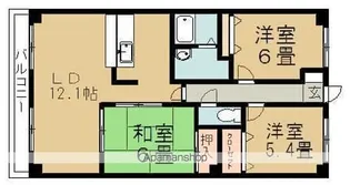 トキワコンフォート【2階】の間取り