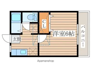 レジデンス愛112【1階】の間取り