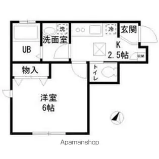 長崎フラット【1階】の間取り