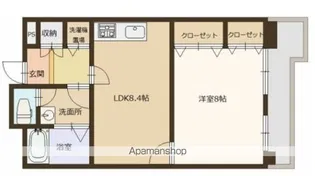 ホーユウパレス姫路広畑【901号室】の間取り