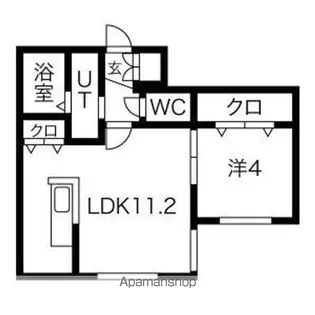 CASA DE SHELLEY(カサ デ シェリー)【1階】の間取り
