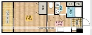 ティアラ西伊場【2階】の間取り