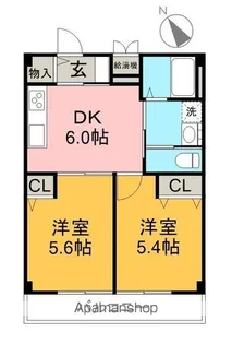 アリエッタ ヴェルデ【2階】の間取り