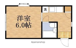 朝日橋ノーブルハイツ【4階】の間取り