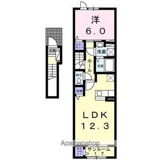 ルフィーネ【2階】の間取り