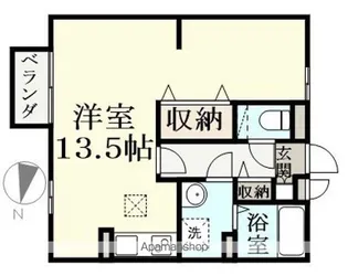 アーバン ウィング【106号室】の間取り