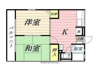 パークヴュー【2階】の間取り