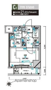 メインステージ立川【209号室号室】の間取り