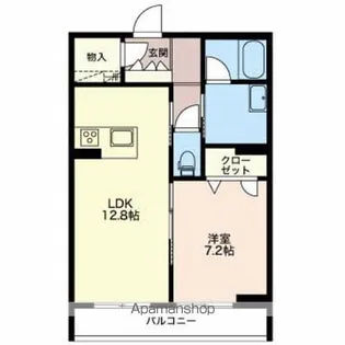 マノワール【1階】の間取り