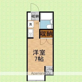 カーサ聖【1階】の間取り