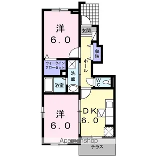 サン・スカイM Ⅳ【1階】の間取り