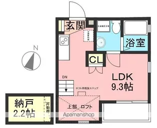 REX平針【1階】の間取り