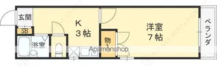 サイラントKANNO(神呪)【2階】の間取り
