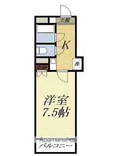 ロイヤルマンション磐田【2階】の間取り
