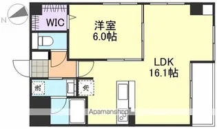 FORTUNA老松【1階】の間取り