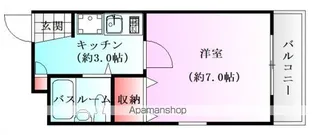プレアデスマンションⅢ【2階】の間取り