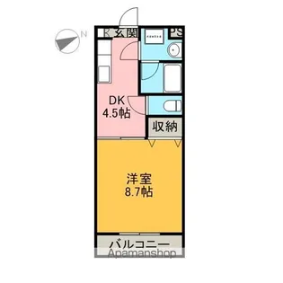 カルサイト【2階】の間取り