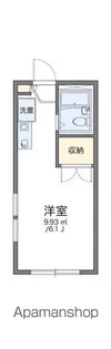 レオパレス島田黒石第3【1階】の間取り